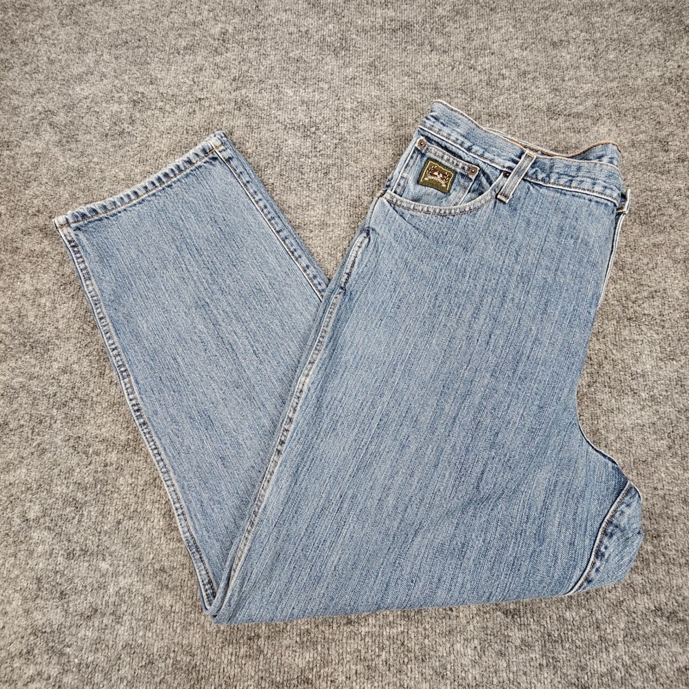 Cinch Green Label Jeans Mens 40x32 (40x30) Relaxed Fit Straight Cowboy Western